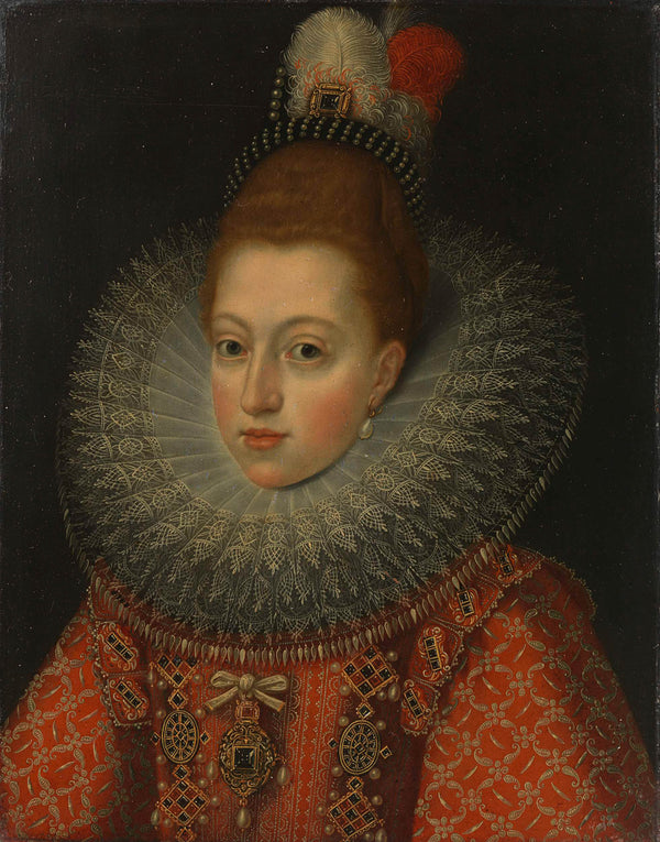 unknown-1600-portrait-of-margaret-of-austria-consort-of-philip-iii-art-print-fine-art-reproduction-wall-art-id-aeha8xqr5