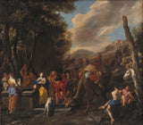 domenico-gargiulo-1675-rebecca-and-eliezer-at-the-giếng-nghệ thuật-in-tinh-nghệ thuật-sản xuất-tường-nghệ thuật-id-aehbq5yrx