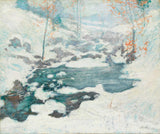 約翰·亨利·特瓦赫特曼-1889-icebound-藝術印刷-美術複製品-牆藝術-id-aehxnm4si