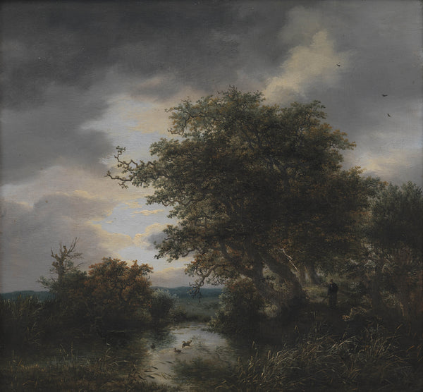 jacob-van-ruisdael-1682-oak-trees-by-a-pond-art-print-fine-art-reproduction-wall-art-id-aej1dwcqu
