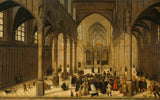 desconhecido-1545-igreja-interior-com-cristo-pregando-para-uma-congregação-impressão de arte-reprodução-de-arte-parede-id-aejs22rw6
