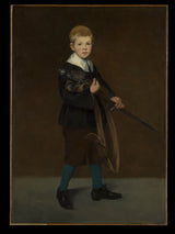 edouard-manet 1861，男孩，用剑艺术印花，精美的艺术复制品，墙壁，艺术，id，aekdqd03t