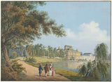cornelis-de-kruyff-1784-pogled-soestdijk-palača-umetnost-tisk-likovna-reprodukcija-stena-umetnost-id-aekg3q32l