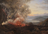 johan-christian-dahl-1821-erupcja-wulkanu-wezuwiusza-sztuka-druk-reprodukcja-dzieł sztuki-sztuka-ścienna-id-ael4ztcnb