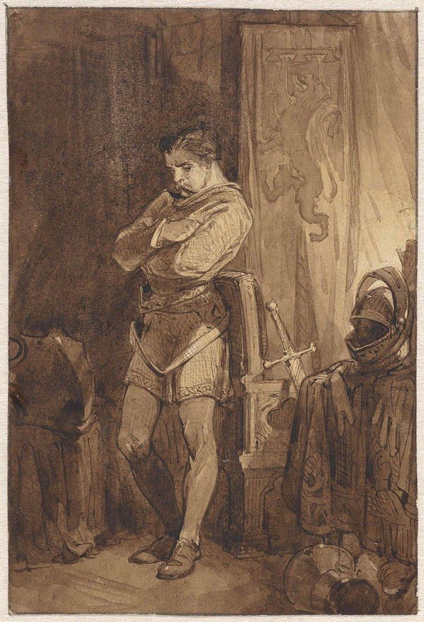 charles-rochussen-1824-knight-johan-van-brederode-xv-in-an-interior-art-print-fine-art-reproduction-wall-art-id-aeleo301w