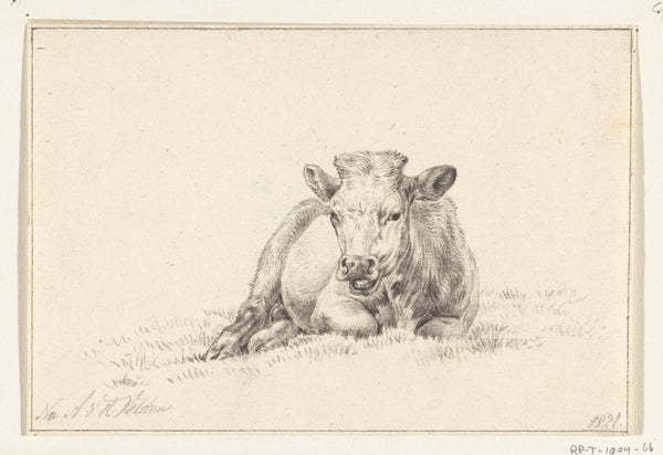 jean-bernard-1821-reclining-cow-from-the-front-art-print-fine-art-reproduction-wall-art-id-aelumbz4h
