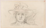 जोज़ेफ़-इज़राइल-1834-टोपी वाली एक महिला का सिर-कला-प्रिंट-ललित-कला-पुनरुत्पादन-दीवार-कला-आईडी-एईएमडब्ल्यू2एफडीपीएम