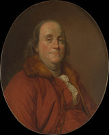 約瑟夫-西弗萊德-杜普萊西斯-班傑明-富蘭克林-1706-1790-藝術印刷-美術複製品-牆藝術-id-aemxhiedh