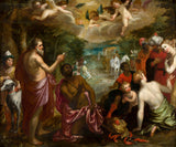 хендрик-ван-бален-1630-хрещення камердана-королеви-кандата-ефіопії-мистецтва-друку-образотворчого мистецтва-відтворення стіни-арт-id-aenbw650v