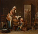 Jean-Simeon-Chardin-woman-robí-wash-the-práčka-art-print-fine-art-reprodukčnej-wall-art-id-aendvsiya