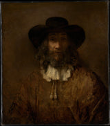 倫勃朗-凡-萊恩-留著鬍子的男人-藝術印刷品-精美藝術-複製品-牆藝術-id-aeoex33oz