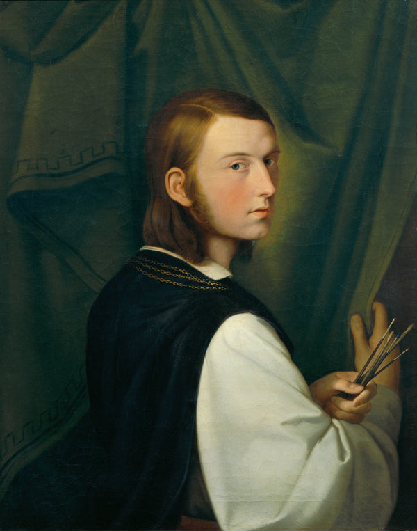 johann-evangelist-scheffer-von-leonhardshoff-1820-self-portrait-art-print-fine-art-reproduction-wall-art-id-aeohmxr5l