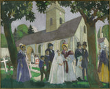 מוריס-דניס -1933-הקהילה הראשונה-לאופולדינה-בארבע-ארק-אמנות-הדפס-אמנות-רפרודוקציה-קיר-אמנות