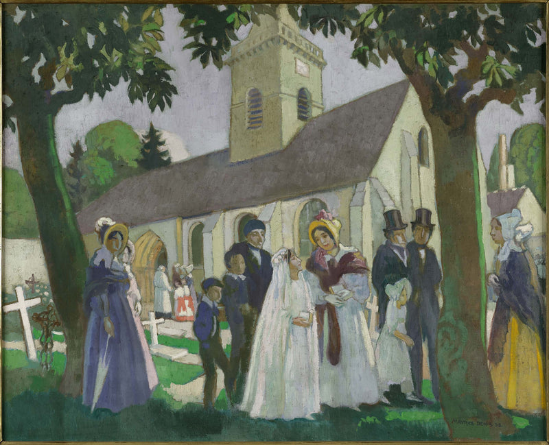 maurice-denis-1933-first-communion-leopoldina-in-fourqueux-art-print-fine-art-reproduction-wall-art
