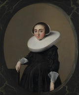 亨德里克·波特-1633-安娜·霍夫曼-1613-1645 年之後的肖像-藝術印刷-精美藝術-複製品-牆藝術-id-aepmobg1b