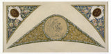 Luc-olivier-merson-1888-szkic-do-schodów-ratuszów-festiwal-w-paryżu-scorpio-sztuka-druk-dzieła-reprodukcja-sztuka-ścienna