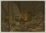 約翰·弗格森·韋爾-1864-西點鑄造廠-冷泉-紐約-兔子-藝術-印刷-精美-藝術-複製品-牆-藝術-id-aeq2zydia