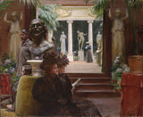 查尔斯·考特尼·柯南1895在雕塑展上的艺术印刷精美的艺术复制品墙艺术id aer0sj7x1