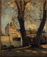 paul-lecomte-1883-kuningliku silla fregatt-kunst-print-kaunite kunstide reproduktsioon-seinakunst