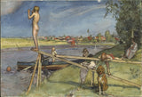 carl-larsson-et-hyggeligt-badested-fra-et-hjem-26-akvareller-kunst-tryk-kunst-gengivelse-vægkunst-id-aetboeysi