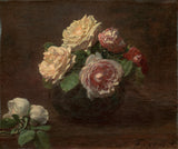 henri-fantin-latour-1881-roser-i-en-skål-kunsttryk-fin-kunst-reproduktion-vægkunst-id-aev45kpyq