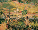 max-slevogt-1911-badende-jongens-kunstprint-fine-art-reproductie-muurkunst-id-aevvqn3nv