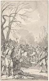 雅各布斯购买了1734年与囚犯的战争艺术品的战役