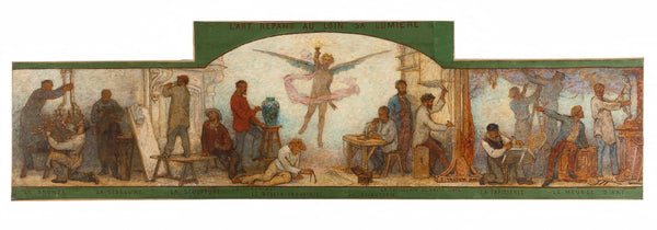 edmond-eugene-valton-1880-art-spreads-its-light-off-crafts-and-industrial-design-sketch-for-the-drawing-room-of-the-school-of-rue-dombasle-paris-15th-arrondissement-art-print-fine-art-reproduction-wall-art