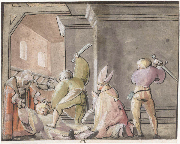 unknown-1500-martyrdom-of-a-bishop-and-his-servant-art-print-fine-art-reproduction-wall-art-id-aey2ruhtt