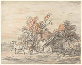 simon-andreas-krausz-1770-farmhouse-with-a-peasant-suit-honours-his-horse-art-print-fine-art-reproduction-wall-art-id-aeytxpj30