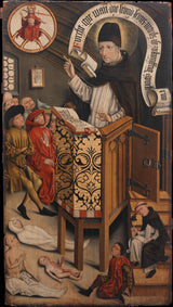 弗里德里希·瓦尔特（Friedrich-Walther）1430圣艾伯特斯·马格努斯的布道艺术印刷精美的艺术复制品-墙-艺术-id-ayeyyj74ki