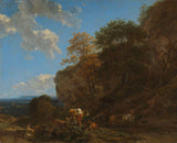 nicolaes-pietersz-berchem-1650-italiensk-landskapskonst-tryck-fin-konst-reproduktion-väggkonst-id-af0qe6h0z