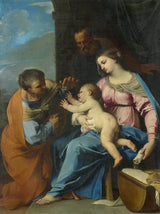 raffaello-vanni-1650-神聖家族和聖安妮藝術印刷品美術複製品牆藝術 id-af1u06axl