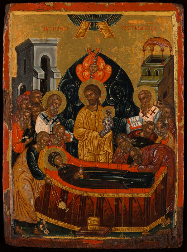 ecole-macedonienne-the-dormition-of-the-virgin-art-print-fine-art-reproduction-wall-art