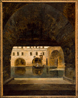 알렉상드르 포 드 생 마틴 1826년 다저스 오브 더 호텔 디유 아트 프린트 미술 복제 벽 예술