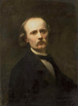 johann-georg-schwartze-1869-автопортрет-мистецтво-друк-образотворче мистецтво-відтворення-стіна-арт-id-af2urszu1