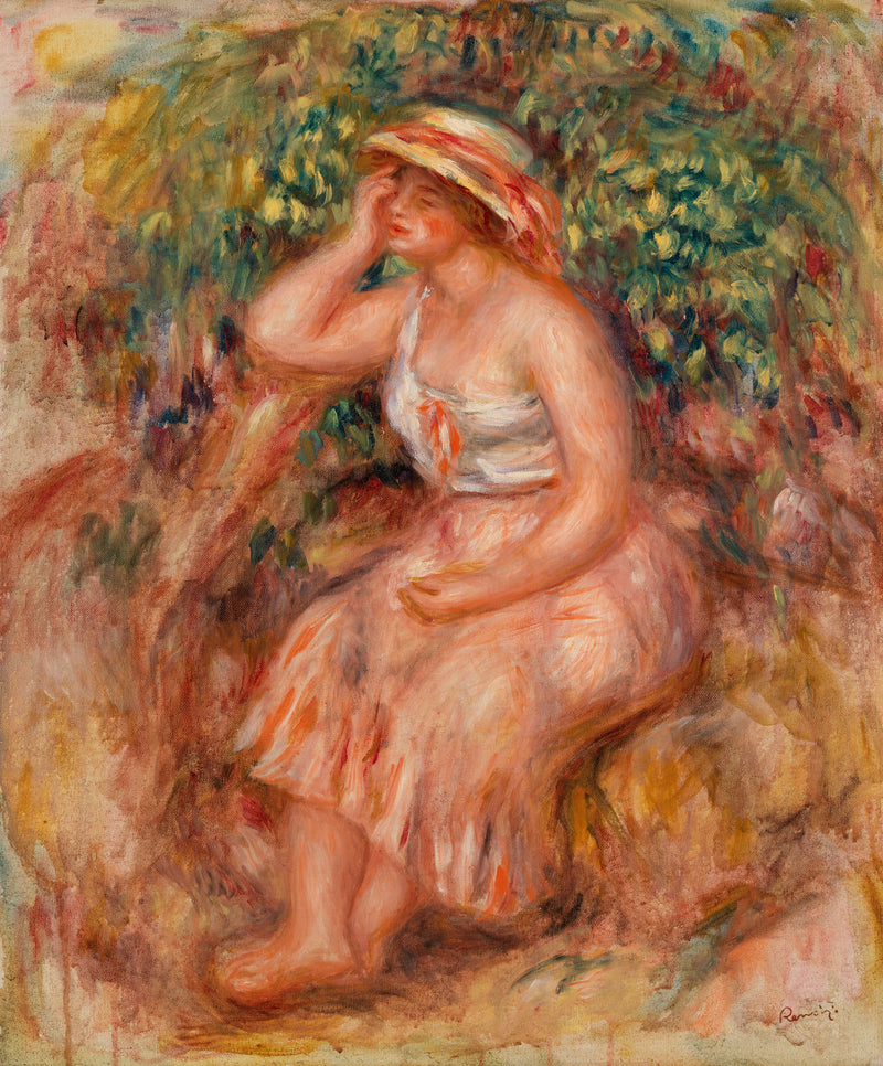 pierre-auguste-renoir-1913-woman-daydreaming-dreamer-art-print-fine-art-reproduction-wall-art-id-af3wmj6rf