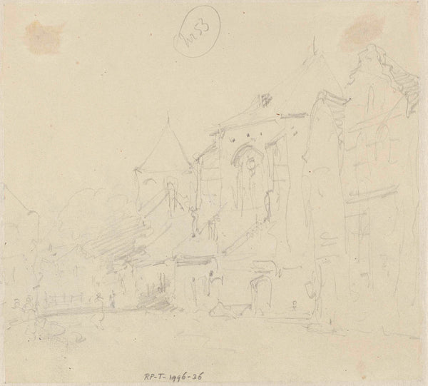 adrianus-eversen-1828-sketch-of-a-cityscape-art-print-fine-art-reproduction-wall-art-id-af73sqsi5