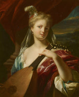philip-van-dijk-1710-kvinde-spiller-lut-kunst-print-fine-art-reproduktion-vægkunst-id-afb5a82h4