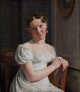 克里斯托弗·威廉·埃克斯伯格1817年朱莉·埃克斯伯格nee juel艺术家的第二任妻子艺术印刷精美的艺术复制墙艺术id afbsue3bx