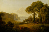 约瑟夫·雷贝尔1820年，卡普里岛的岛上的艺术印刷精美的艺术复制品墙艺术id afc9ooyl4