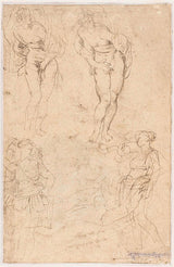 peter-paul-rubens-1611-szkice-córek-cecropsa-druk-reprodukcja-dzieł sztuki-sztuka-ścienna-id-afcpsj711