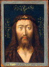 petrus-christus-1445-hoofd-van-christus-kunstprint-fine-art-reproductie-muurkunst-id-aff08nc38