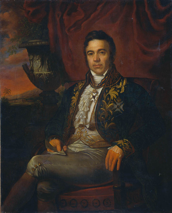 raden-sarief-bastaman-saleh-1835-portrait-of-jean-chretien-baud-governor-general-ad-art-print-fine-art-reproduction-wall-art-id-affdru76n