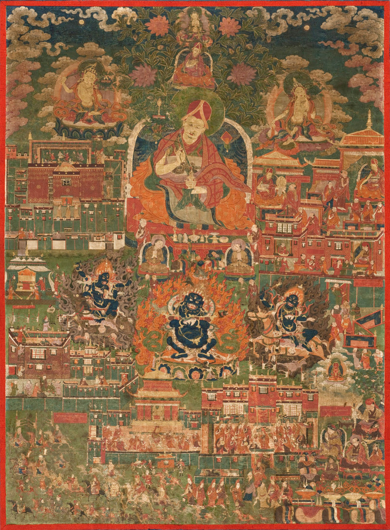 anonymous-1700-kunga-tashi-and-incidents-from-his-life-abbot-of-sakya-art-print-fine-art-reproduction-wall-art-id-afgjqakp9