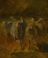 hằng-troyon-1855-chưa hoàn thành-nghiên cứu-về-cừu-nghệ thuật-in-mỹ-nghệ-sinh sản-tường-nghệ thuật-id-afgjxmgyb