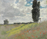 克劳德·莫奈-1873-在阿让特伊的草地上散步艺术印刷美术复制品墙艺术 id-afgvhx0lu