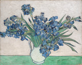 文森特·梵·高（Vincent-van-gogh）1890年-鸢尾花