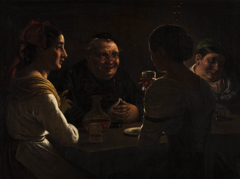 wilhelm-marstrand-1873-abbate-jesting-with-two-young-girls-art-print-fine-art-reproduction-wall-art-id-afhdah2ed