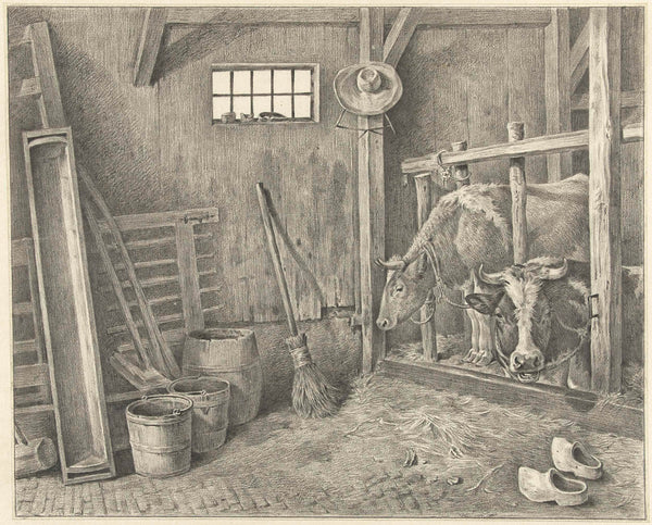 jean-bernard-1775-stable-with-two-cows-art-print-fine-art-reproduction-wall-art-id-afhid3hc2